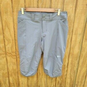 REI Gray Knee Length Hiking Shorts Womens Size 6